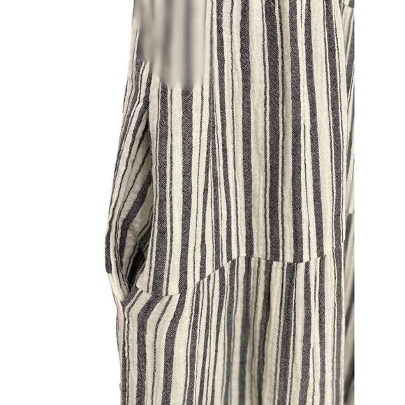 Marine Layer Black and White Striped Maxi Dress - Picture 3 of 8
